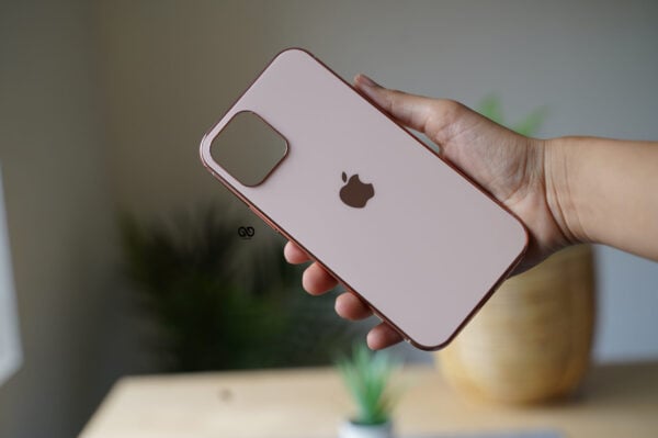 Rose Gold Glass Finish Soft case for iPhone 12 Mini - Image 2
