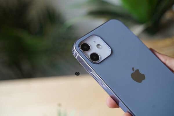 Sierra Blue Soft Glass Finish case for iPhone 12 - Image 3