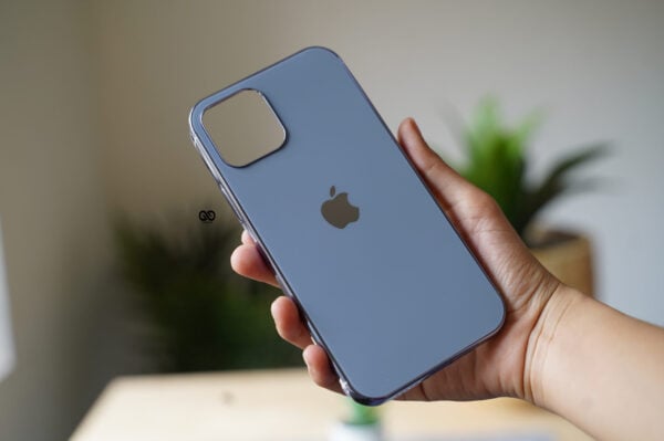 Sierra Blue Soft Glass Finish case for iPhone 12 - Image 8