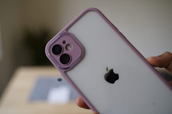 Transparent Case with Colored Border and Camera Lens Protector - Image 17