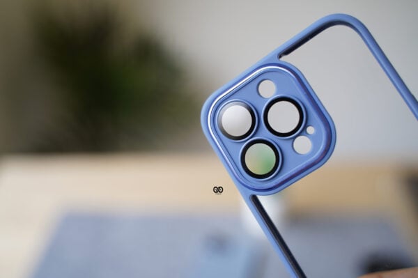 Transparent Case with Colored Border and Camera Lens Protector - Image 20