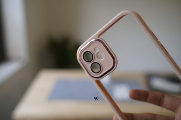 Transparent Case with Colored Border and Camera Lens Protector - Image 25