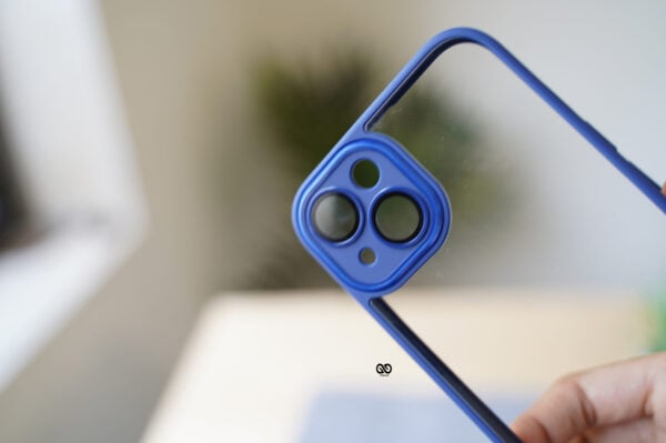 Transparent Case with Colored Border and Camera Lens Protector - Image 41
