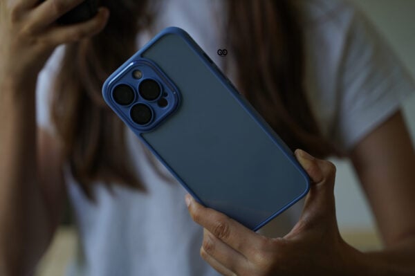 Transparent Case with Colored Border and Camera Lens Protector - Image 56