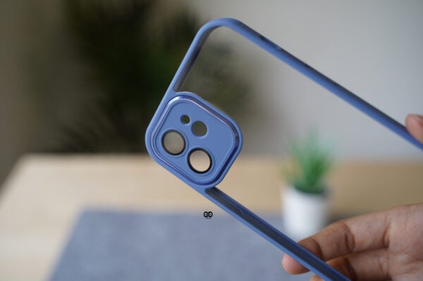Transparent Case with Colored Border and Camera Lens Protector - Image 60