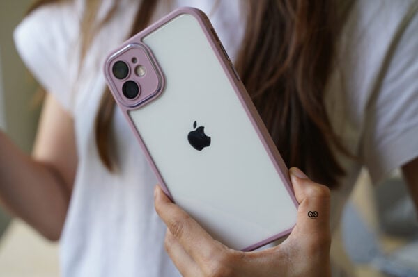 Transparent Case with Colored Border and Camera Lens Protector - Image 62