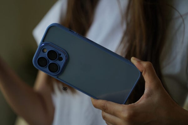 Transparent Case with Colored Border and Camera Lens Protector - Image 80