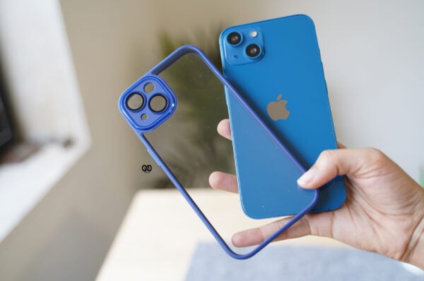 Transparent Case with Colored Border and Camera Lens Protector - Image 84