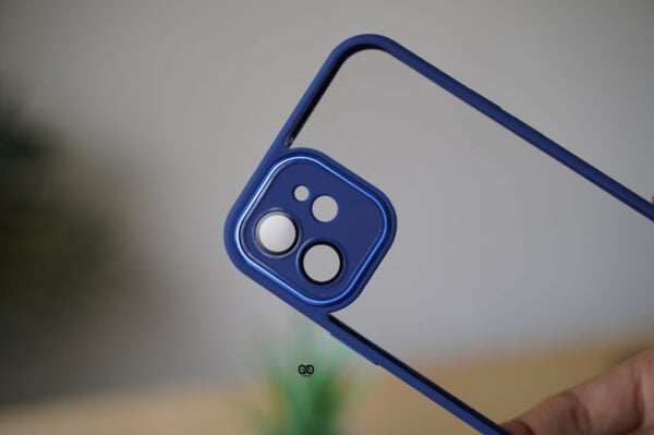 Transparent Case with Colored Border and Camera Lens Protector - Image 87