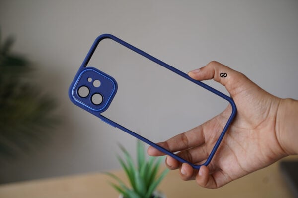 Transparent Case with Colored Border and Camera Lens Protector - Image 92