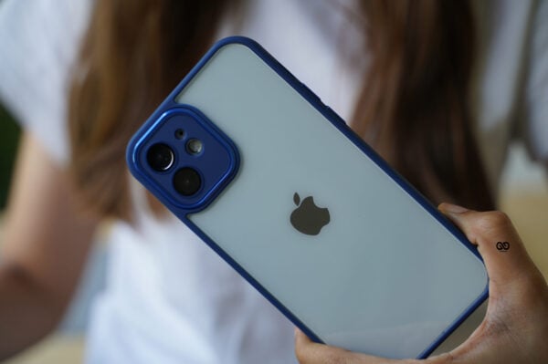 Transparent Case with Colored Border and Camera Lens Protector - Image 95