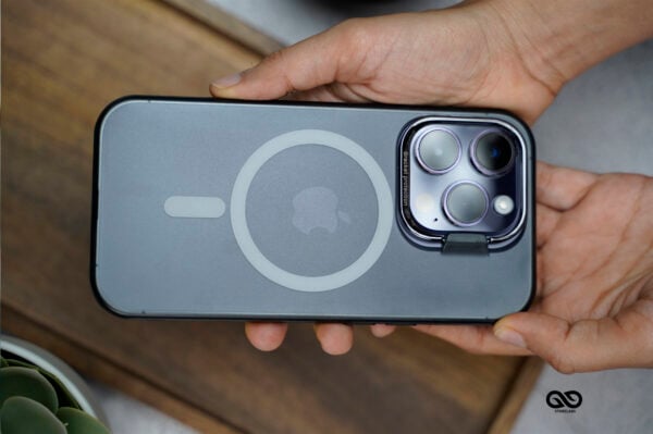 Magsafe Matte Finish Case with Kickstand Ring Feature - Image 185