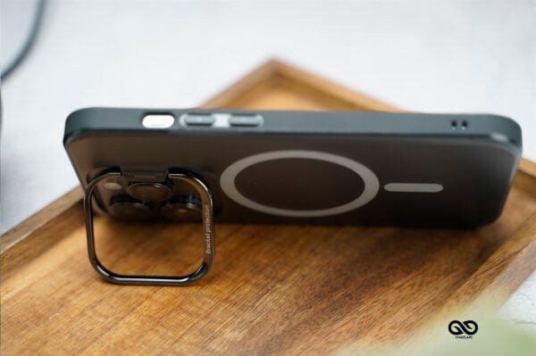 Magsafe Matte Finish Case with Kickstand Ring Feature - Image 193