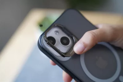 Magsafe Matte Finish Case with Kickstand Ring Feature