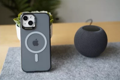 Magsafe Matte Finish Case with Kickstand Ring Feature