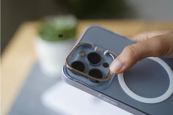 Magsafe Matte Finish Case with Kickstand Ring Feature - Image 40