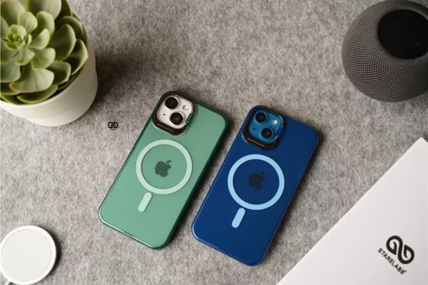 Magsafe Matte Finish Case with Kickstand Ring Feature - Image 66
