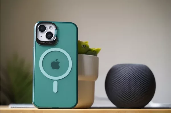 Magsafe Matte Finish Case with Kickstand Ring Feature - Image 69