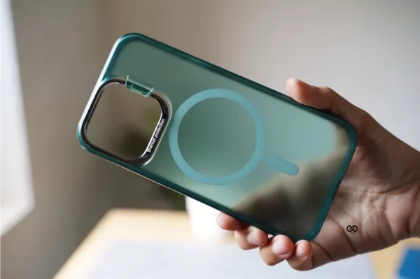 Magsafe Matte Finish Case with Kickstand Ring Feature - Image 74