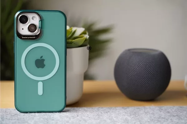 Magsafe Matte Finish Case with Kickstand Ring Feature - Image 92