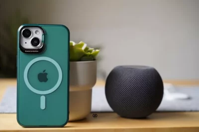 Magsafe Matte Finish Case with Kickstand Ring Feature