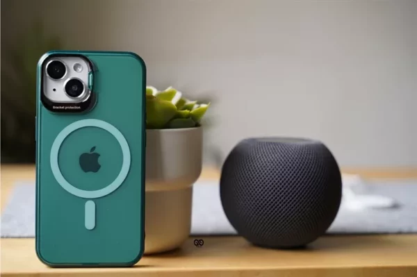 Magsafe Matte Finish Case with Kickstand Ring Feature - Image 103