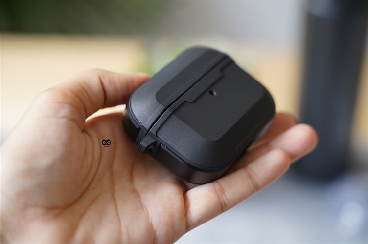 Black Black Rugged Airpods case for Airpods Pro