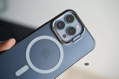Magsafe Matte Finish Case with Kickstand Ring Feature