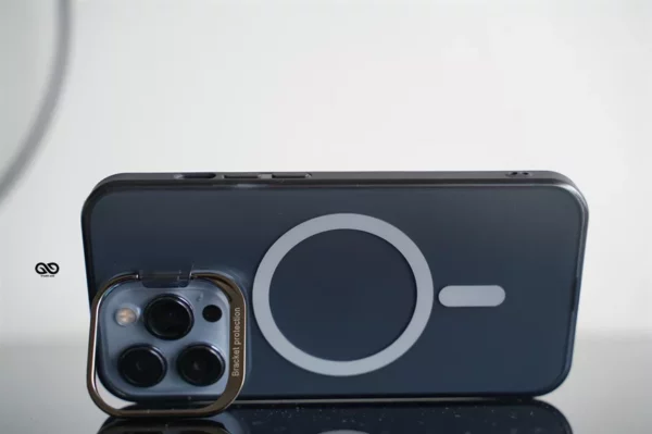 Magsafe Matte Finish Case with Kickstand Ring Feature - Image 51
