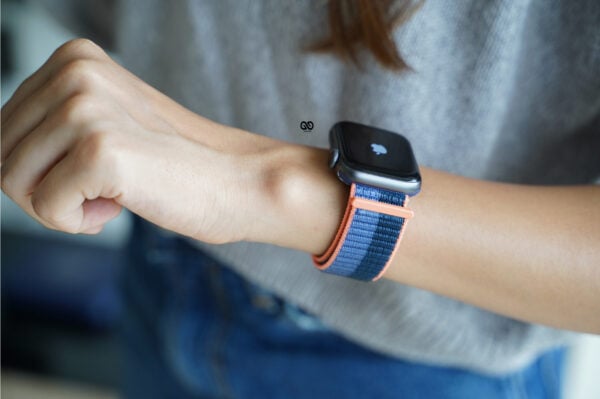 Blue Jay/Abyss Blue Sports Loop for Apple Watch 42MM 41MM 40MM Series 4 5 6 7 8 9 10 SE SE 2 Gen