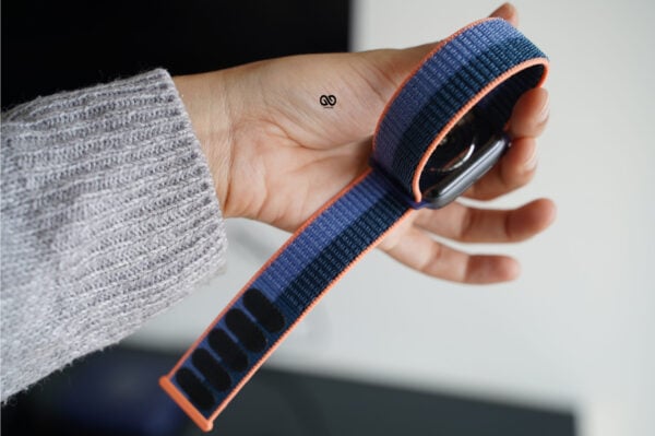 Blue Jay/Abyss Blue Sports Loop for Apple Watch 42MM 41MM 40MM Series 4 5 6 7 8 9 10 SE SE 2 Gen - Image 6