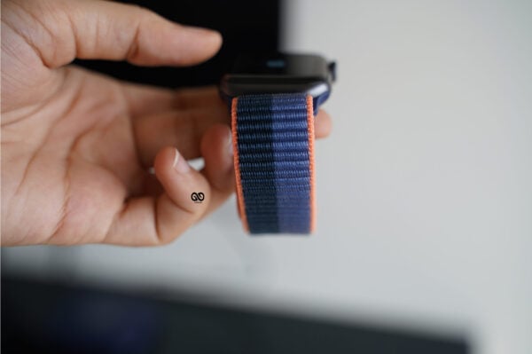Blue Jay/Abyss Blue Sports Loop for Apple Watch 42MM 41MM 40MM Series 4 5 6 7 8 9 10 SE SE 2 Gen - Image 9