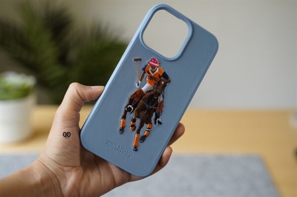 Sierra Blue Woven Leather case - Image 3