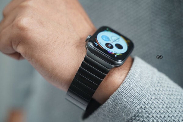 Link Strap Black Metal Belt for Apple Watch 44MM 45MM 46 MM Series 4 5 6 7 8 9 10 SE SE 2 Gen - Image 10