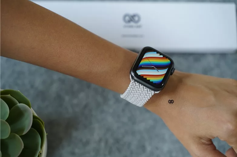  Qimela Stretchy Solo Loop Compatible with Apple Watch