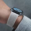 Starlight Braided Solo Loop For Apple Watch 42MM 41MM 40MM Series 4 5 6 7 8 9 10 SE SE 2 Gen