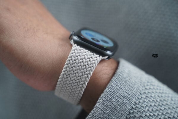 Starlight Braided Solo Loop For Apple Watch 42MM 41MM 40MM Series 4 5 6 7 8 9 10 SE SE 2 Gen