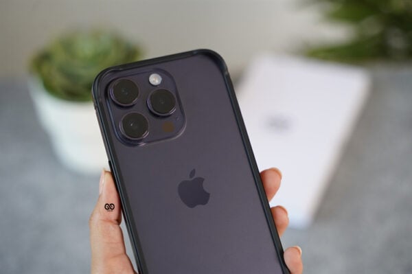 Black Fiber Bumper for iPhone 14 Pro (Bumper, not a Case) - Image 2