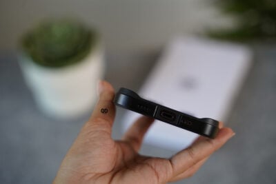 Black Fiber Bumper for iPhone 14 Pro (Bumper, not a Case)