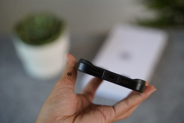 Black Fiber Bumper for iPhone 14 Pro (Bumper, not a Case) - Image 14