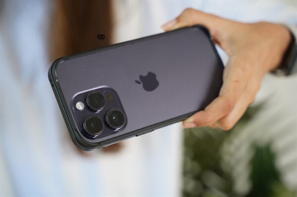 Black Fiber Bumper for iPhone 14 Pro (Bumper, not a Case) - Image 9