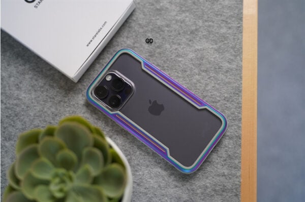 Iridescent Tactical Defense Case For iPhone 14 Pro - Image 14