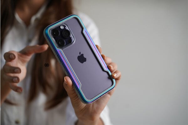 Iridescent Tactical Defense Case For iPhone 14 Pro