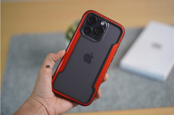 Red Tactical Defense Case For iPhone 14 Pro - Image 6