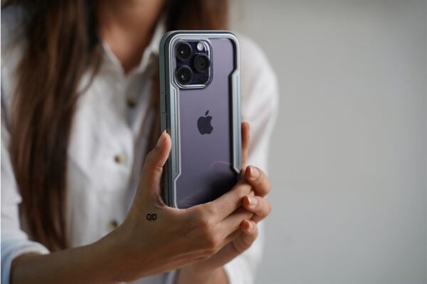 Grey Tactical Defense Case For iPhone 14 Pro