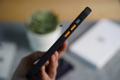 Black Transparent Drop Proof Sleek Case for iPhone 12