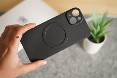 Dark Black Magsafe Ultra Thin Case for iPhone 14