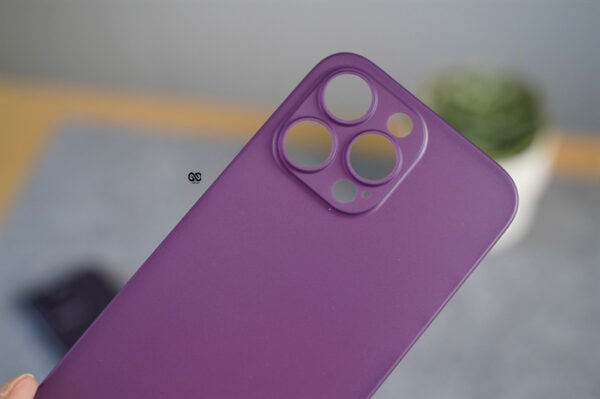 Deep Purple Ultra Thin Slim Case for iPhone 14 Pro Max - Image 4