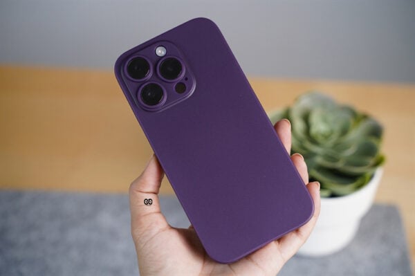 Deep Purple Ultra Thin Slim Case for iPhone 14 Pro Max - Image 19