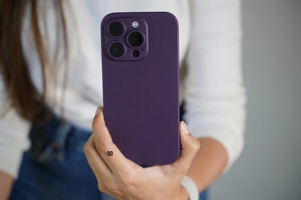 Deep Purple Ultra Thin Slim Case for iPhone 14 Pro Max - Image 18